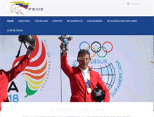 Tablet Screenshot of fede.ec